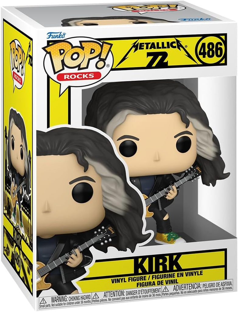 POP! Rocks: Kirk Hammett – Metallica (72 Seasons) 9,5 cm
