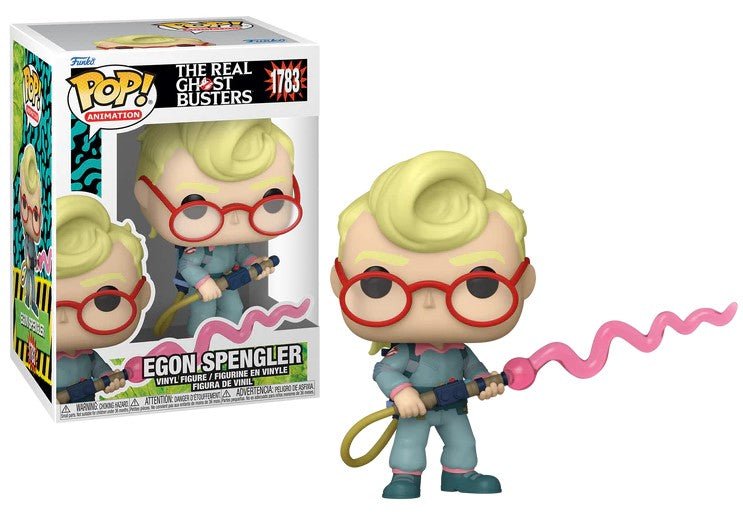 POP! Animation – The Real Ghostbusters: Dr. Egon Spengler 9 cm - Colecionáveis - Funko