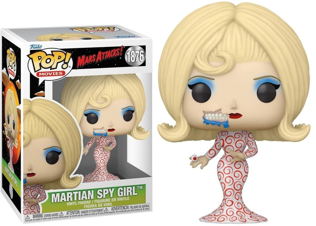 POP! Mars Attacks - Martian Spy Girl 9 cm - Colecionáveis - Funko