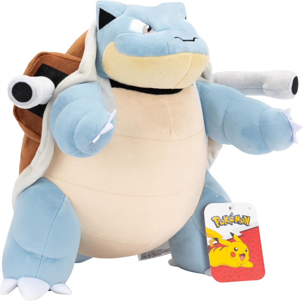 Pokémon Blastoise Peluche 27 cm | Peluche Oficial