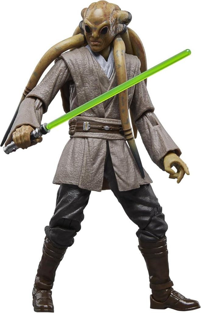 Star Wars The Black Series – Kit Fisto (Revenge of the Sith 20.º Aniversário) 15 cm - Colecionáveis - Hasbro