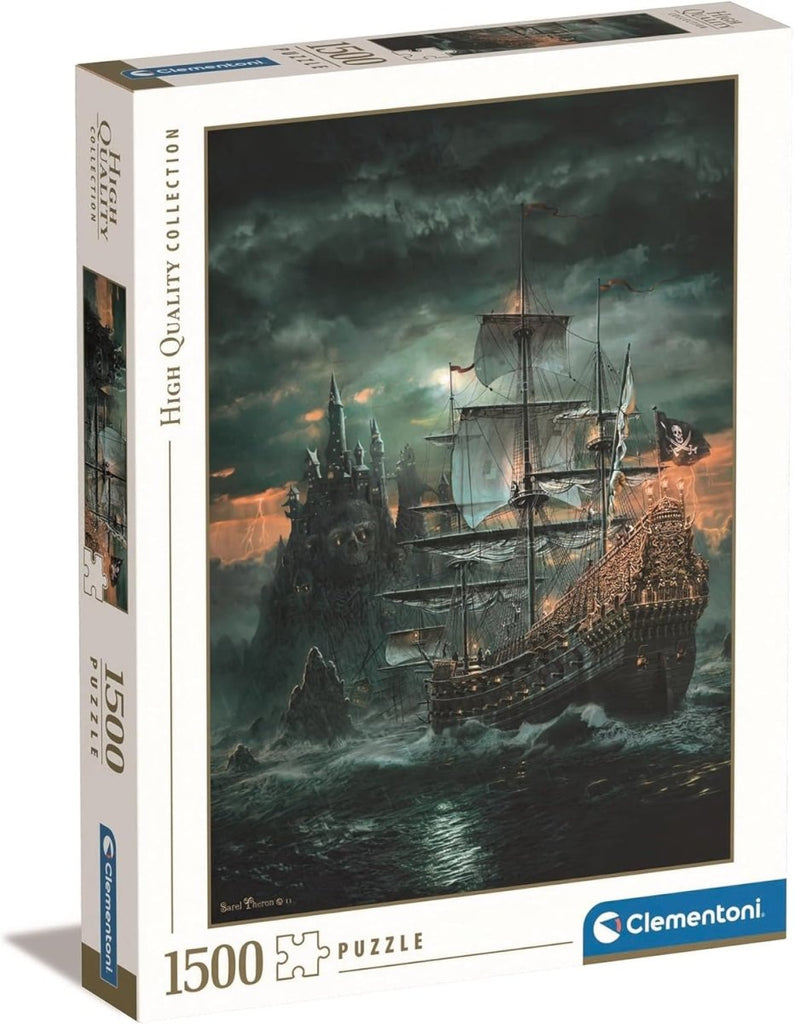 Puzzle Barco Pirata 1500 Peças - Jogos e Puzzles - Clementoni