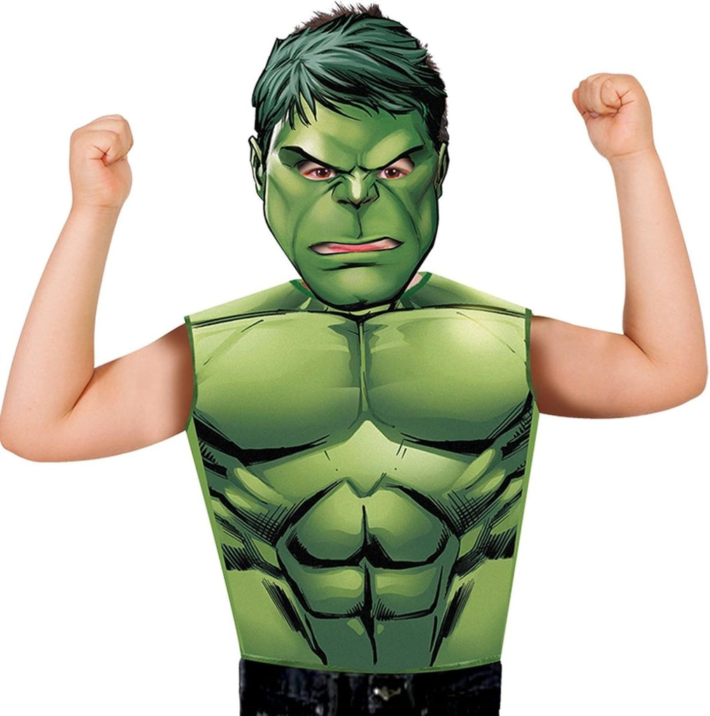 Fato Infantil Hulk com Máscara - Marvel Avengers (3 - 6 anos) - Toys - RUBIES