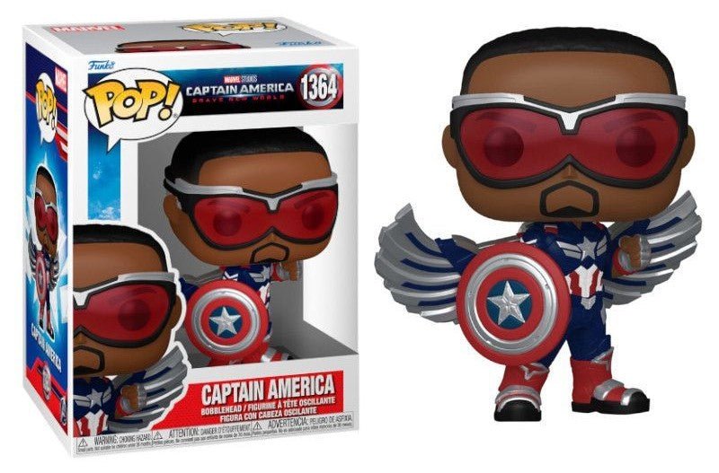 POP! Marvel Brave New World - Captain America 9 cm - Colecionáveis - Funko