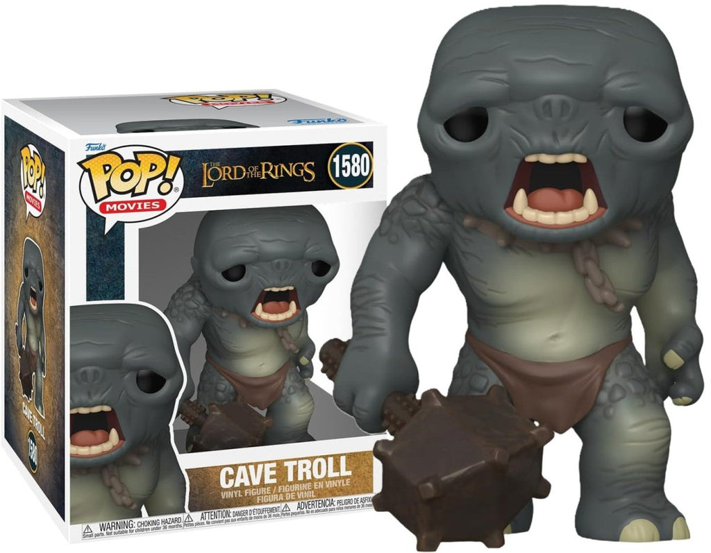 POP! Super: O Senhor dos Anéis – Cave Troll 15 cm - Colecionáveis - Funko