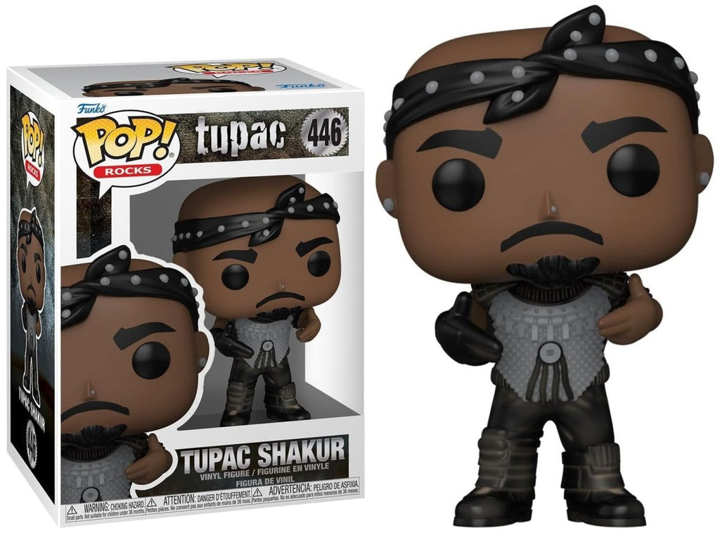 POP! Rocks Tupac Shakur 9 cm - Colecionáveis - Funko