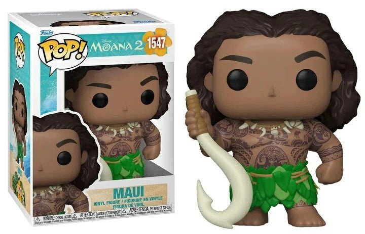 POP! Disney Vaiana Moana 2 - Maui 9 cm - Colecionáveis - Funko
