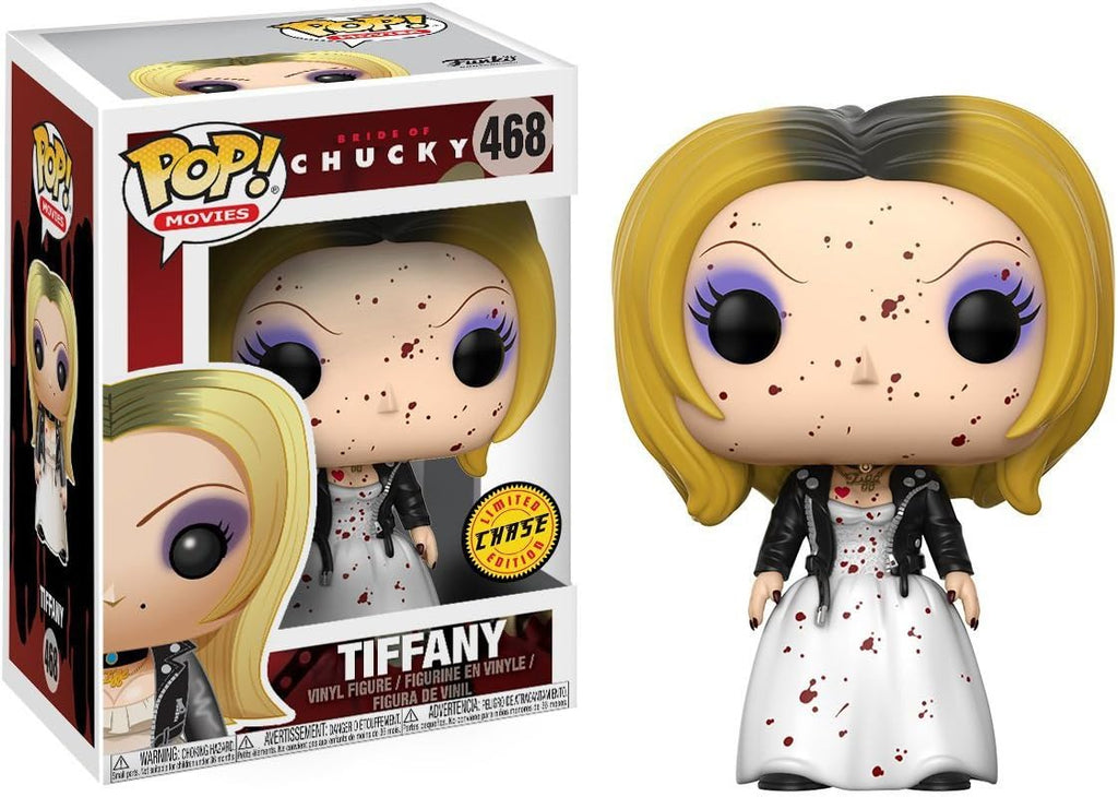 POP! Bride of Chucky Tiffany CHASE 9 cm - Edição Limitada e Exclusiva - Colecionáveis - Funko