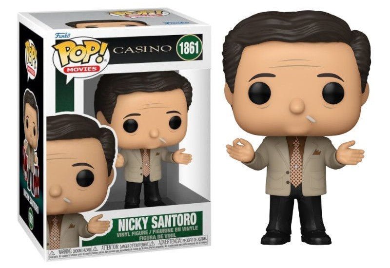 POP! Nicky Santoro – Casino 9 cm - Colecionáveis - Funko
