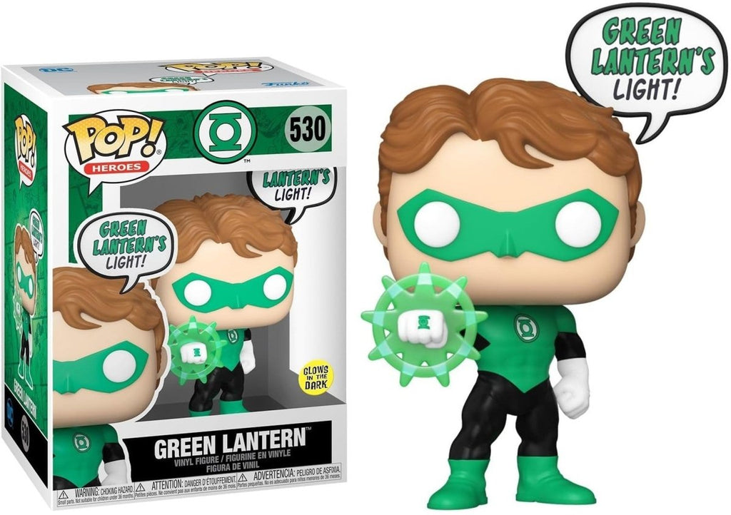 POP! DC Comics - Lanterna Verde (Glow - in - the - Dark) 9 cm - Colecionáveis - Funko