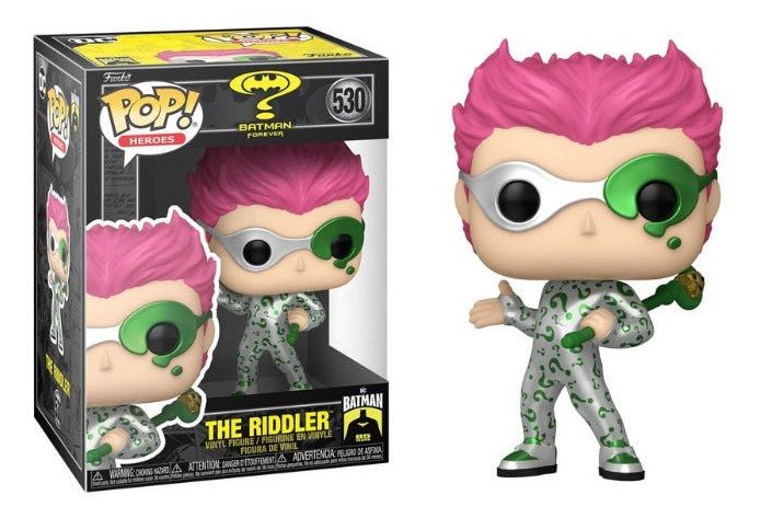 POP! Batman Forever 1995 - The Riddler Metálico 9 cm - Colecionáveis - Funko
