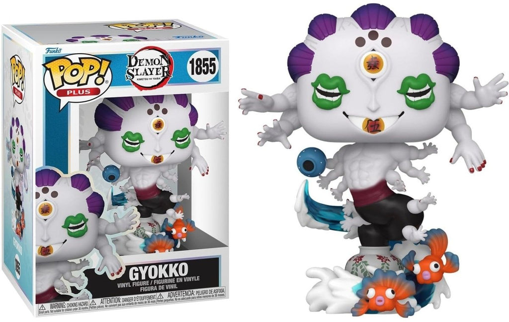 POP! Plus Demon Slayer – Gyokko 9 cm - Colecionáveis - Funko
