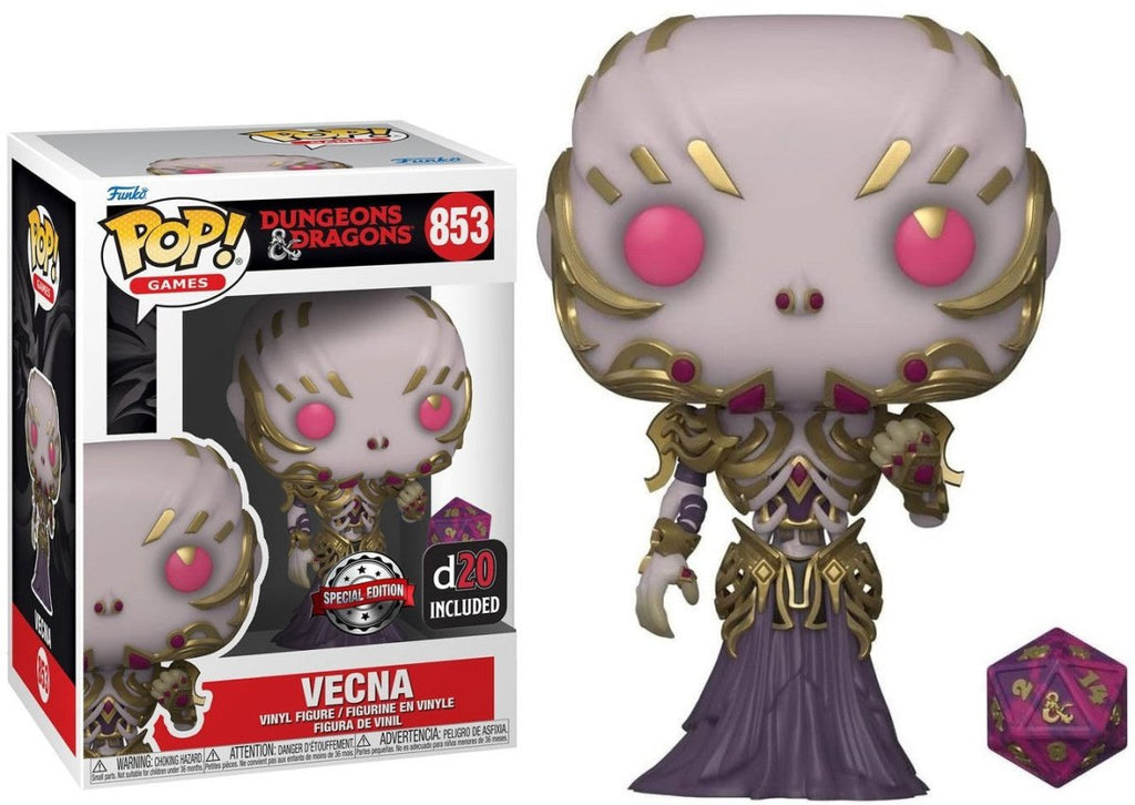 POP! Dungeons & Dragons - Vecna Exclusive 9 cm | Edição Especial - Colecionáveis - Funko