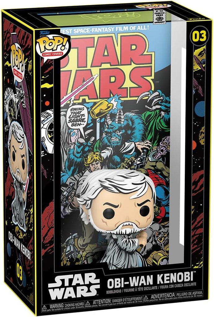 POP! Comic Cover Star Wars – Obi - Wan Kenobi - Colecionáveis - Funko
