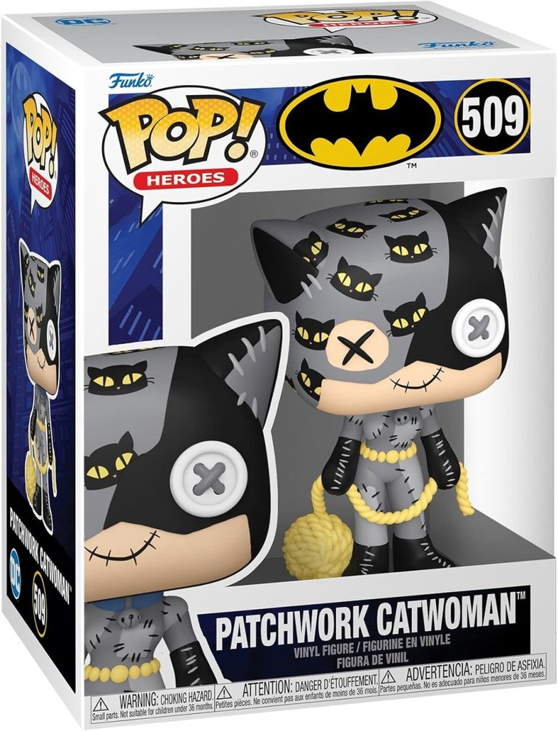 POP! DC Comics - Patchwork Catwoman 9 cm - Colecionáveis - Funko