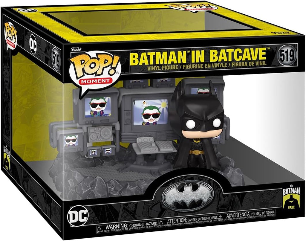 POP! Moments DC Comics: Batman na Batcave 25cm - Colecionáveis - Funko