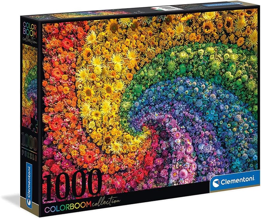 Puzzle Whirl 1000 Peças | Clementoni - Color Boom - Jogos e Puzzles - Clementoni