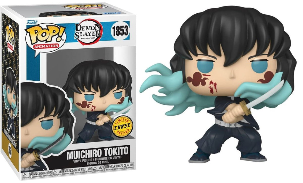 POP! Demon Slayer – Muichiro Tokito Chase 9 cm - Colecionáveis - Funko