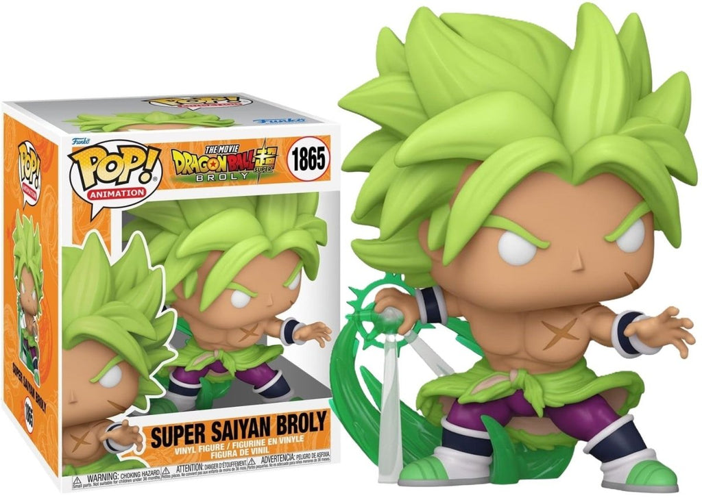 POP! Super Dragon Ball - Super Saiyan Broly 15 cm - Colecionáveis - Funko