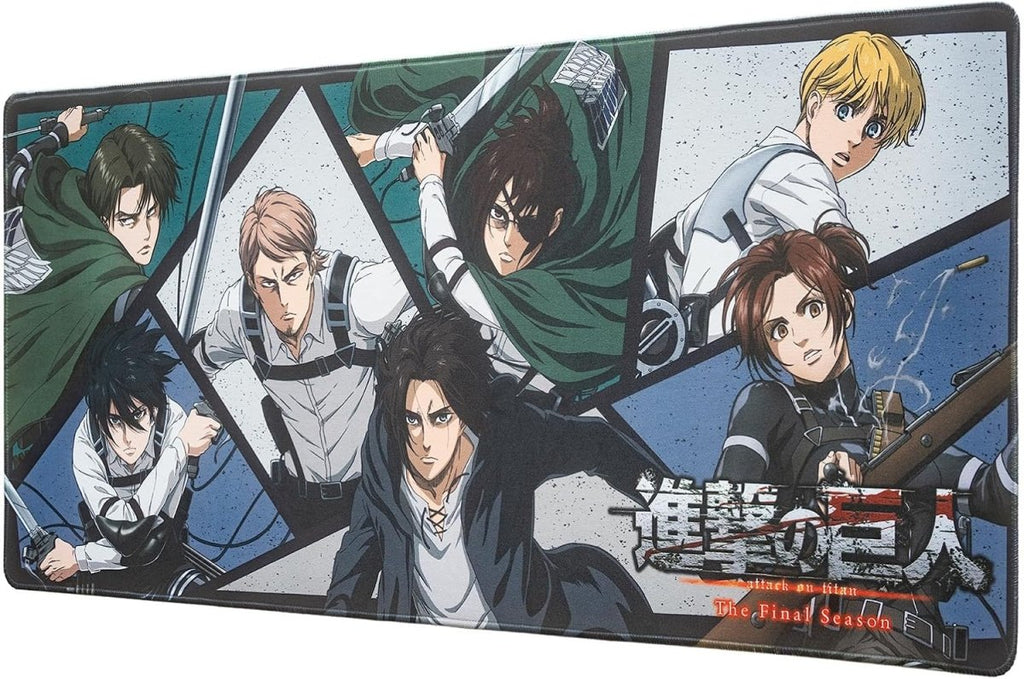 Tapete de Secretária Gaming XXL Attack on Titan – 80x35cm - TEK - Informática - erik