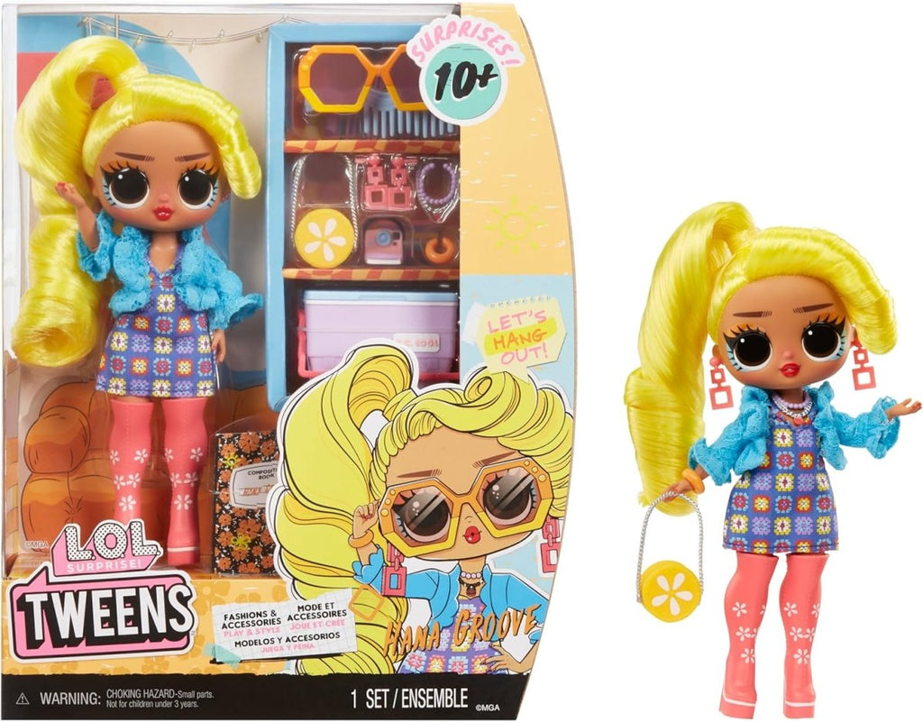 L.O.L. Surprise! Tweens - Boneca da Moda Hana Groove 18 cm - Toys - MGA
