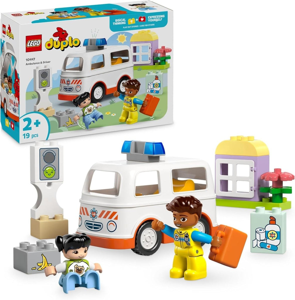 LEGO DUPLO Ambulância e Condutor 10447 - Toys - LEGO