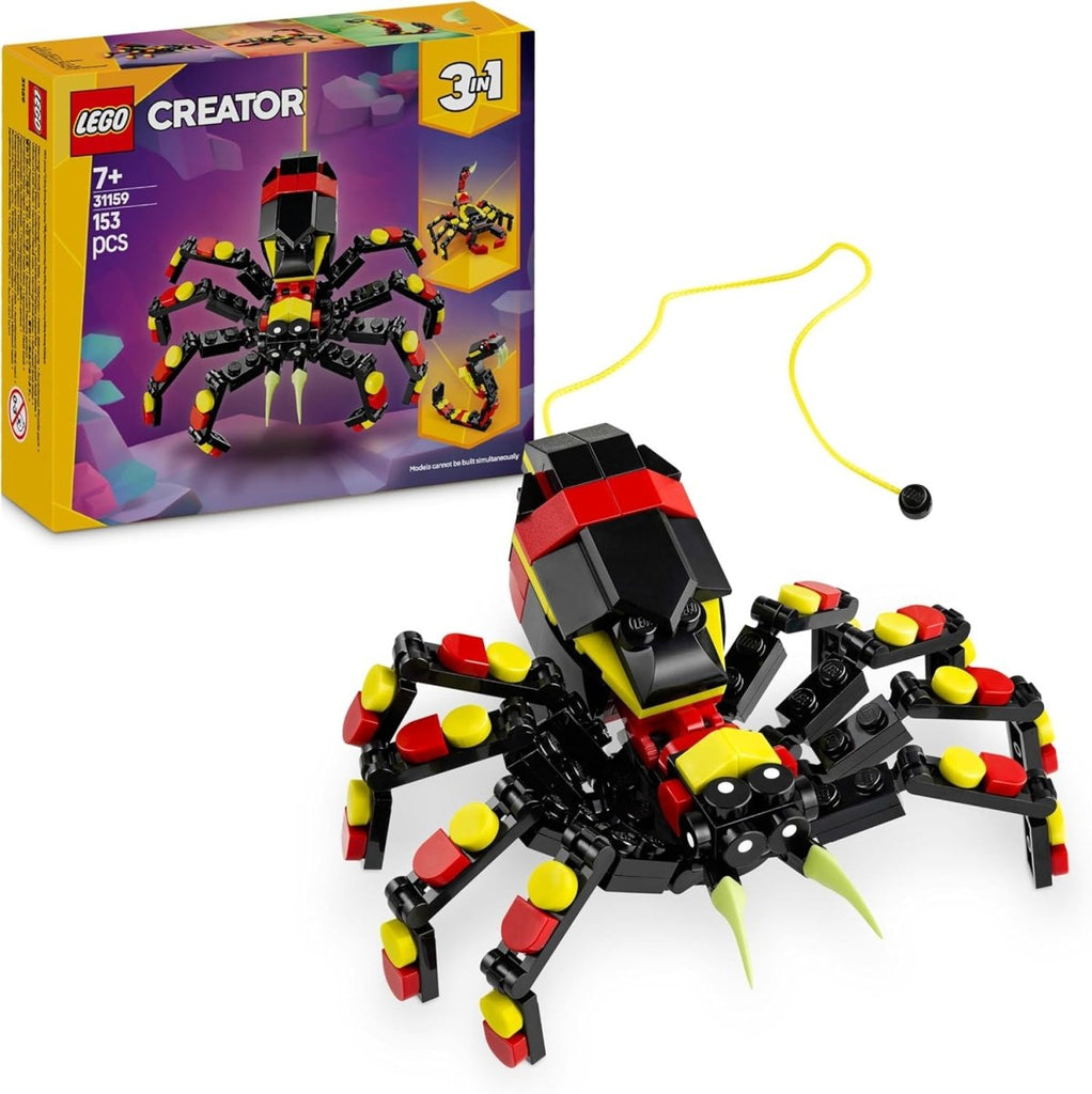 LEGO Creator 3 - em - 1 Fauna Selvagem: A Aranha Surpreendente (31159) - Toys - LEGO