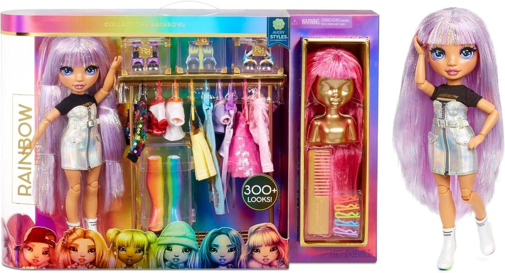 Rainbow High Fashion Studio – Boneca Avery Styles 25 cm - Toys - MGA