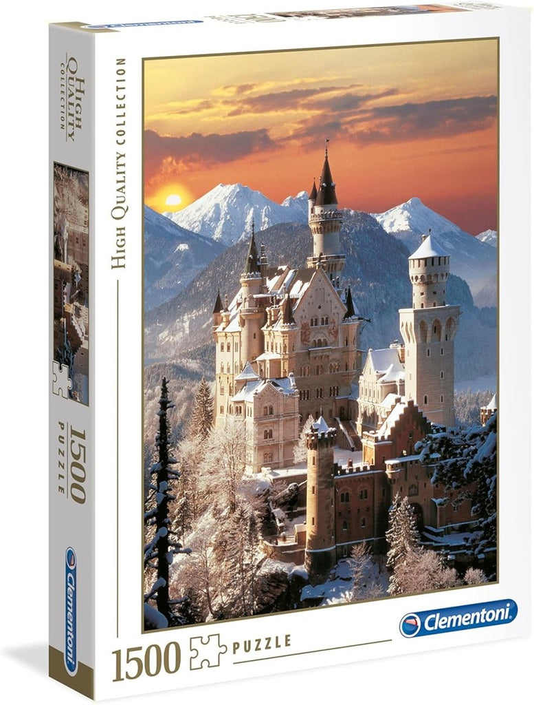 Puzzle Neuschwanstein 1500 Peças – Um Conto de Fadas em Cada Detalhe - Jogos e Puzzles - Clementoni
