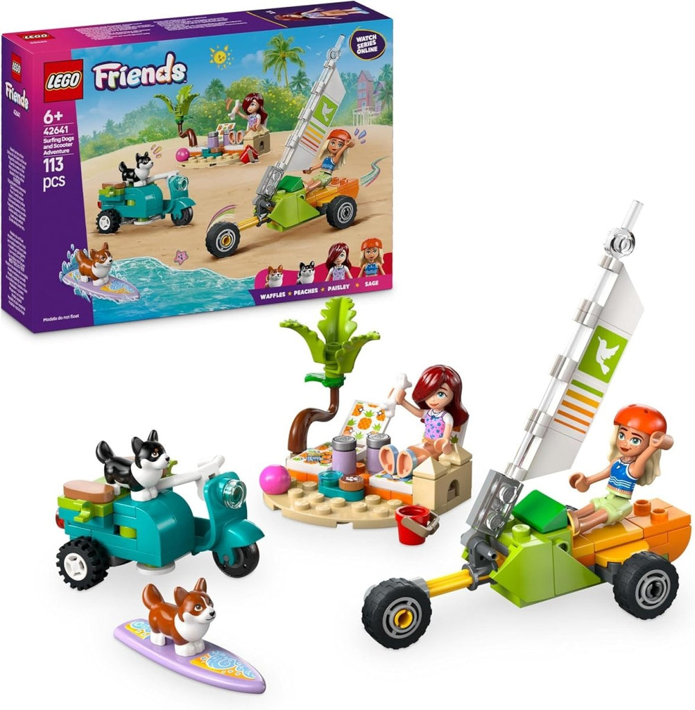 LEGO Friends Cães Surfistas e Aventura de Vespa 42641 - Toys - LEGO