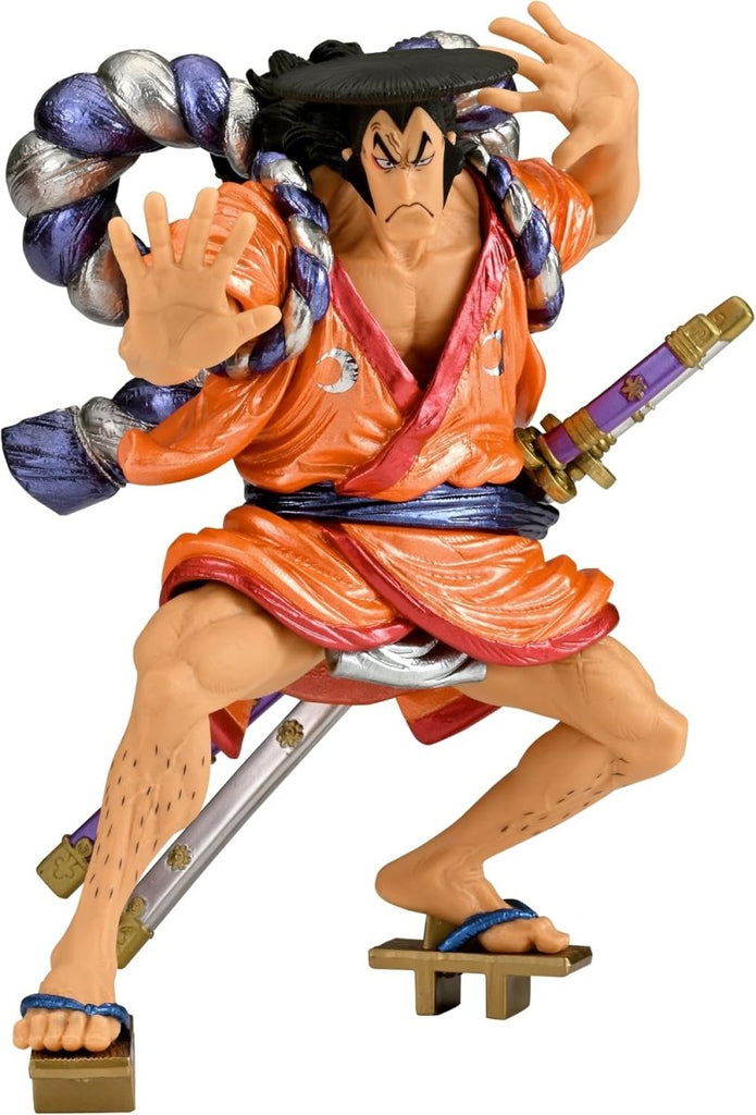 Figura One Piece King of Artist - Special Kouzuki Oden Battle Record 17 cm - Colecionáveis - BANPRESTO