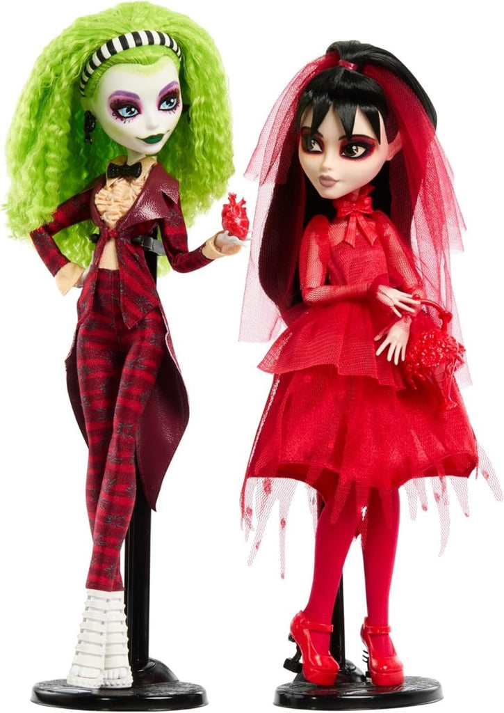 Monster High Skullector - Pack de 2 Bonecos Bitelchús & Lydia Deetz - Toys - Mattel