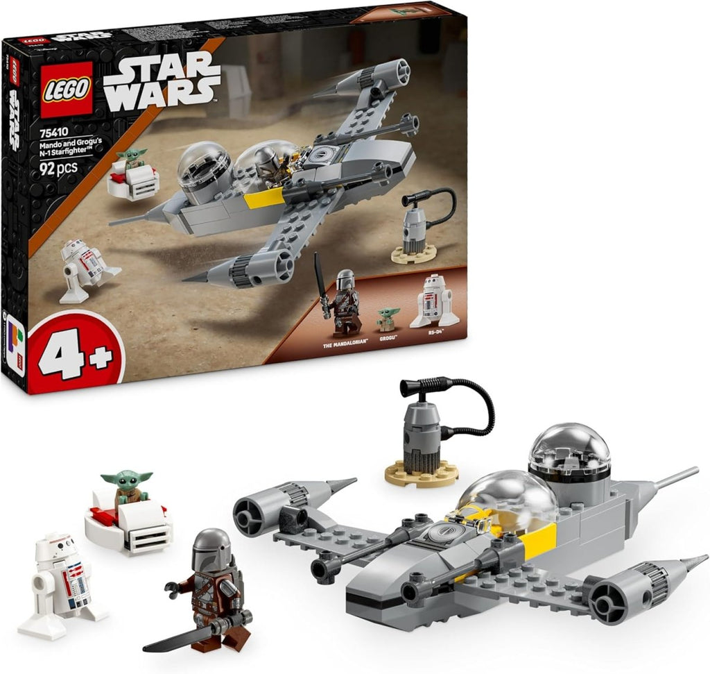 LEGO Star Wars 75410 Caça Estelar N - 1 de Mando e Grogu - Toys - LEGO