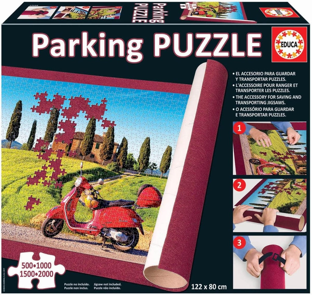 Tapete para Puzzles Educa – Enrolável e Fácil de Guardar (500 a 2000 Peças) - Jogos e Puzzles - EDUCA