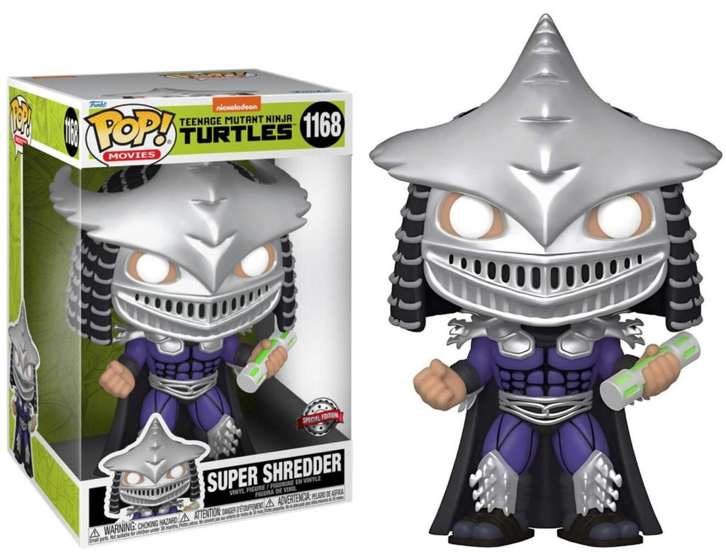POP! Tartarugas Ninja – Super Shredder Exclusive 25 cm - Colecionáveis - Funko