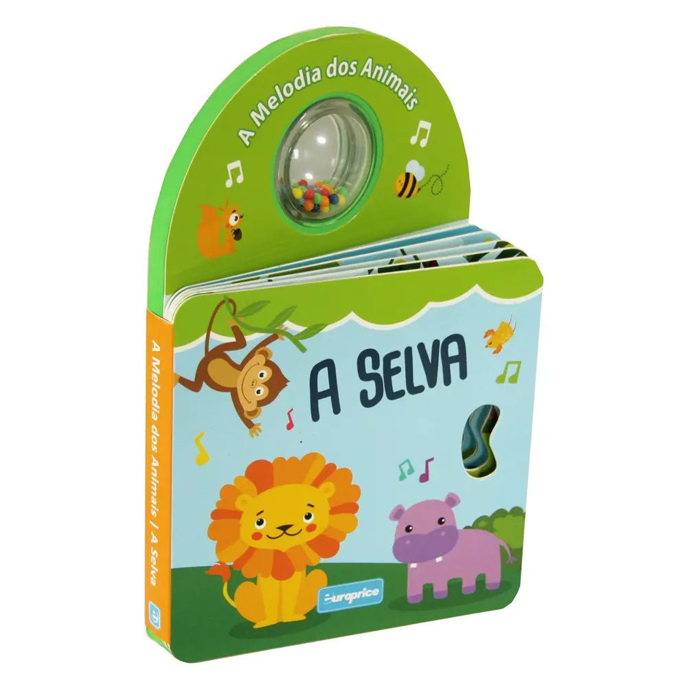 A Melodia Dos Animais - A Selva Europrice - Livro Interativo de Sons para Crianças (Português) - Livros - Europrice