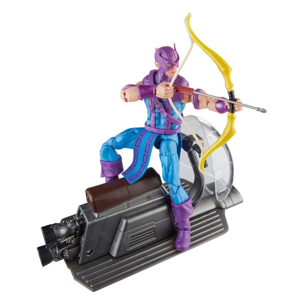 Avengers: Beyond Earth's Mightiest Marvel Legends Action Figure Hawkeye with Sky - Cycle 15 cm - Toys - Hasbro