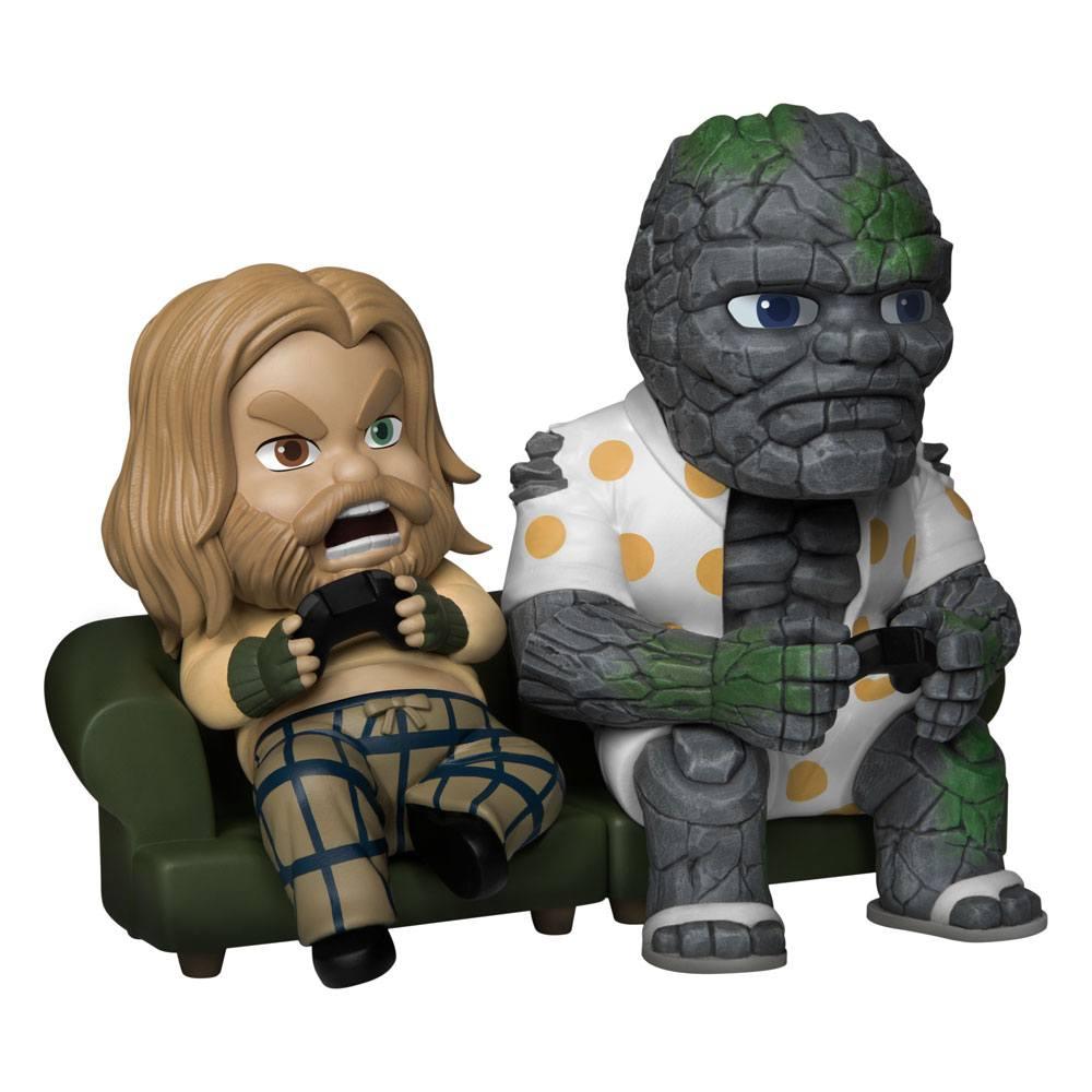 Avengers: Endgame Mini Egg Attack Figure Bro Thor & Korg Exclusive 8 cm - Colecionáveis - Beast Kingdom