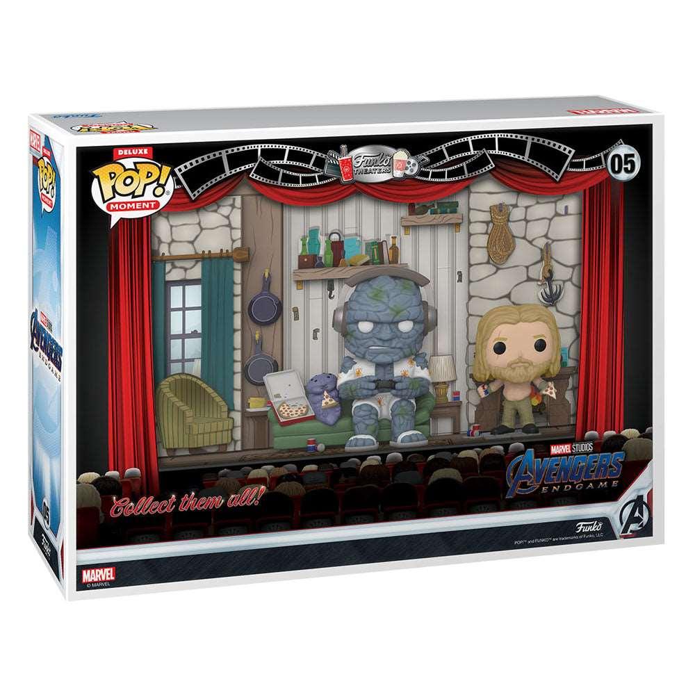 Avengers Endgame POP Moments Deluxe Vinyl Figures 2 - Pack Thor's House 9 cm - Colecionáveis - Funko