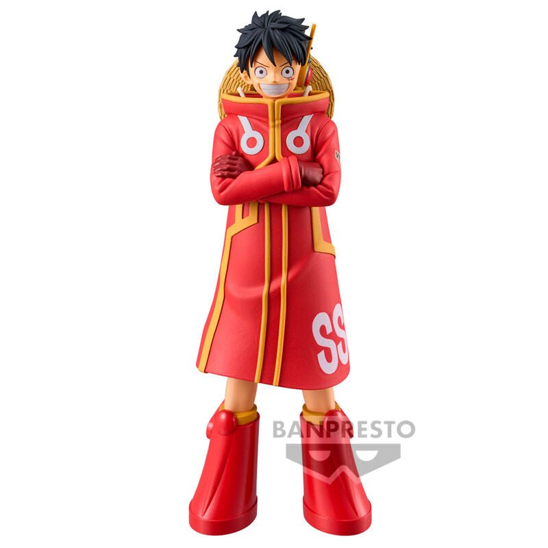 Banpresto One Piece - The Grandline Series Monkey D. Luffy 16 cm - Colecionáveis - BANPRESTO