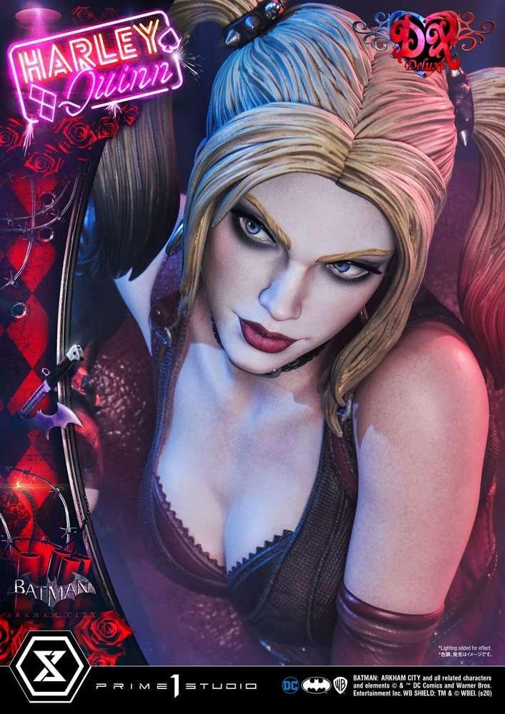 Batman Arkham City Statue 1/3 Harley Quinn Deluxe Bonus Version 58 cm - Colecionáveis - Iron Studios