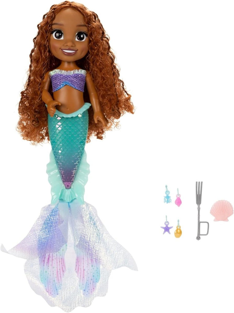 Boneca Ariel Musical 38cm com Luzes - A Pequena Sereia da Disney - Toys - Jakks Pacific