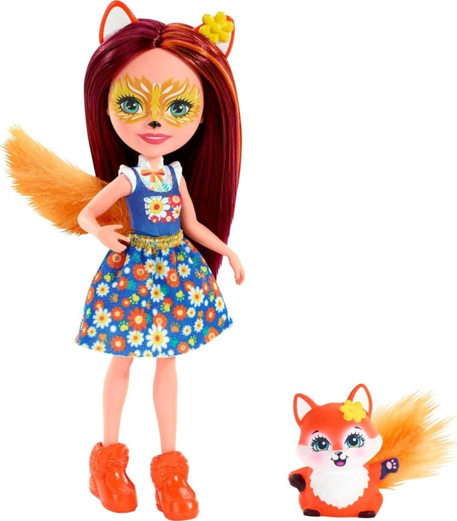 Boneca Enchantimals Felicity Fox com Raposinha Flick 15cm - Toys - Mattel