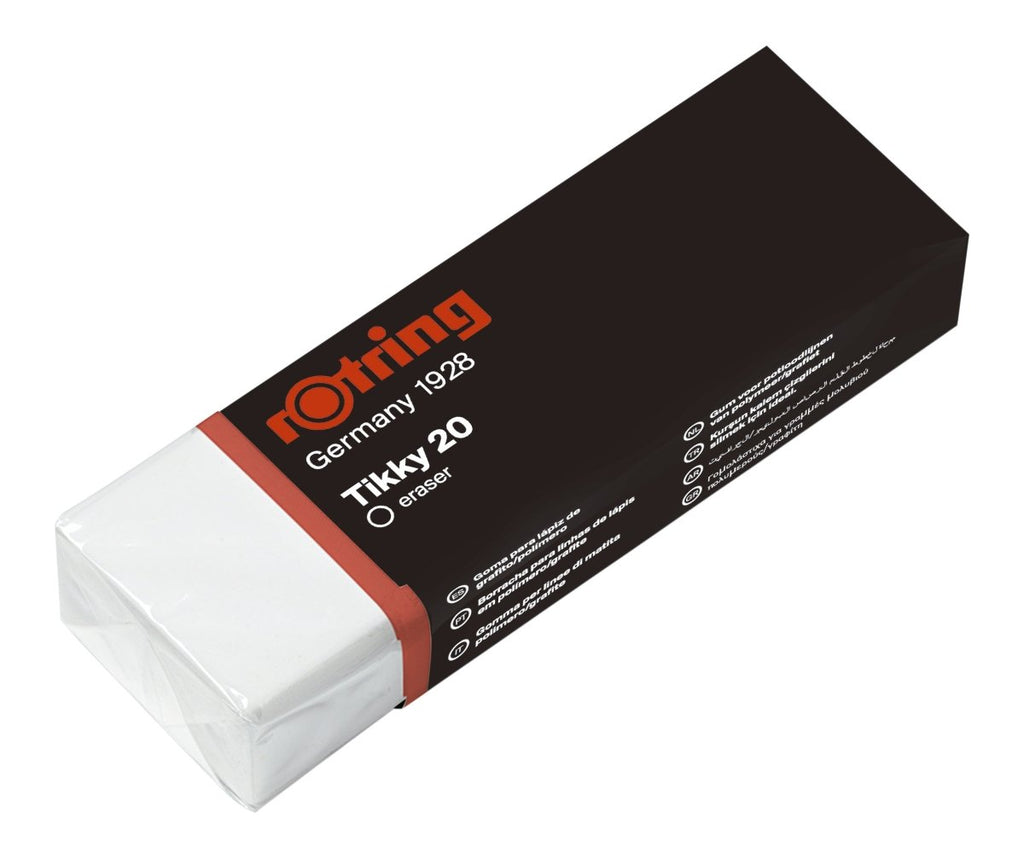 Borracha Rotring Tikky 20 Grande Branca S0195831 - Papelaria - Rotring