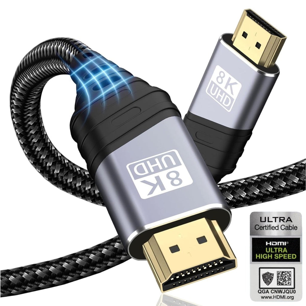 Cabo HDMI 2.1 2m - Alta Velocidade 8K Ultra HD - TEK - Informática - TEFLOTY