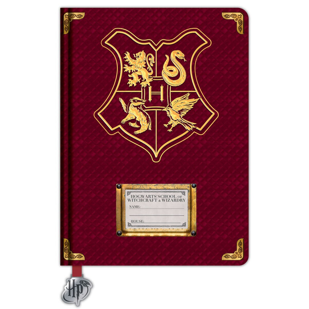 Caderno A5 Hogwarts - Harry Potter - Papelaria - Blue Sky Studios
