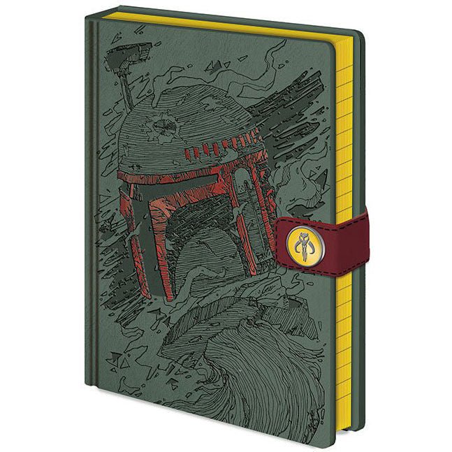 Caderno Premium Star Wars A5 Boba Fett - Papelaria - Pyramid International
