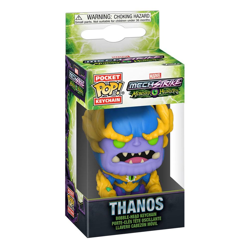 Chaveiro de Bolso Marvel: Monster Hunters Pop! Vinyl 4 cm Thanos - Roupa e acessórios - Funko