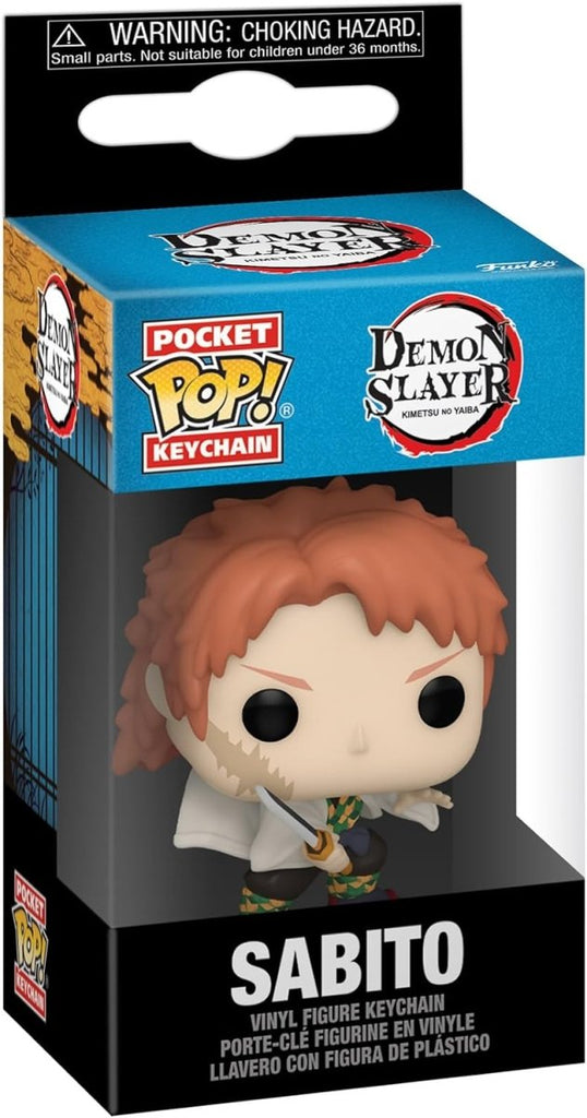 Chaveiro de Bolso POP! Demon Slayer Sabito 4 cm - Roupa e acessórios - Funko