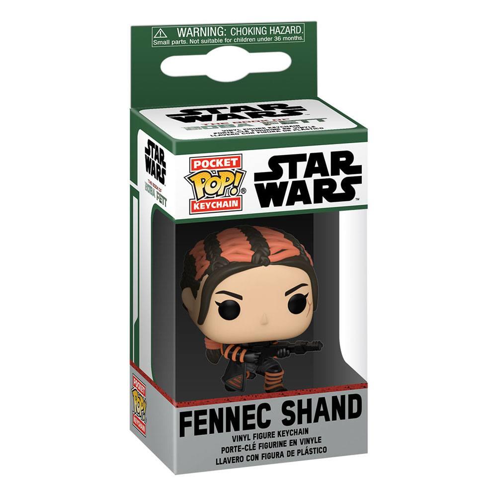 Chaveiro de Bolso Star Wars The Book of Boba Fett Pop! Vinyl 4 cm Fennec Shand - Roupa e acessórios - Funko